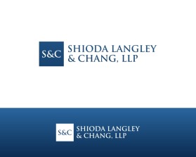 Logo Design Entry 1980076 submitted by Ipank to the contest for Shioda Langley & Chang, LLP run by Bklawyer