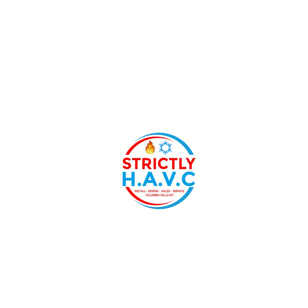 Logo Design entry 1980307 submitted by FreelanceAmisu to the Logo Design for Strictly H.V.A.C run by Zeremym