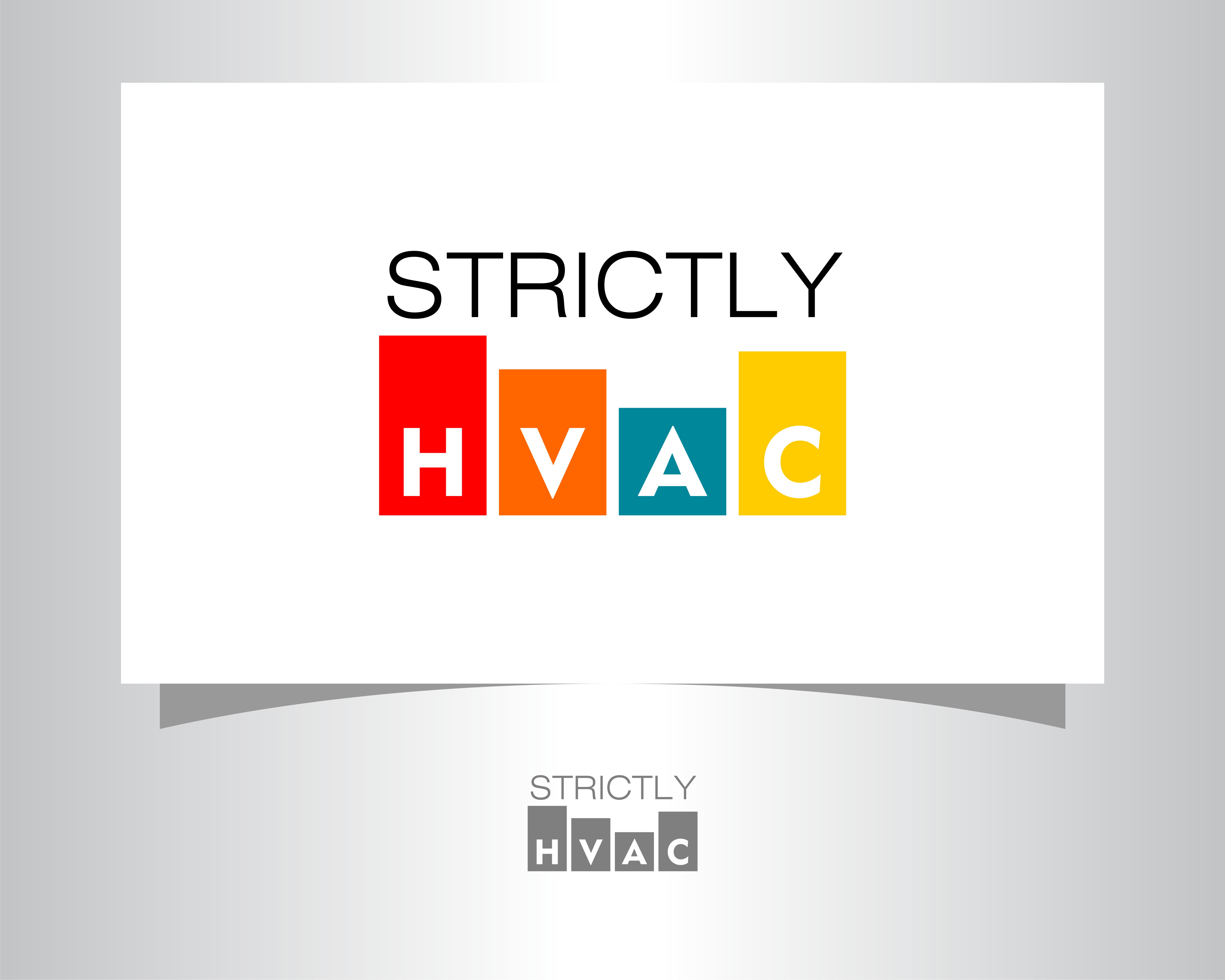 Logo Design entry 1980307 submitted by Logo Allergic to the Logo Design for Strictly H.V.A.C run by Zeremym