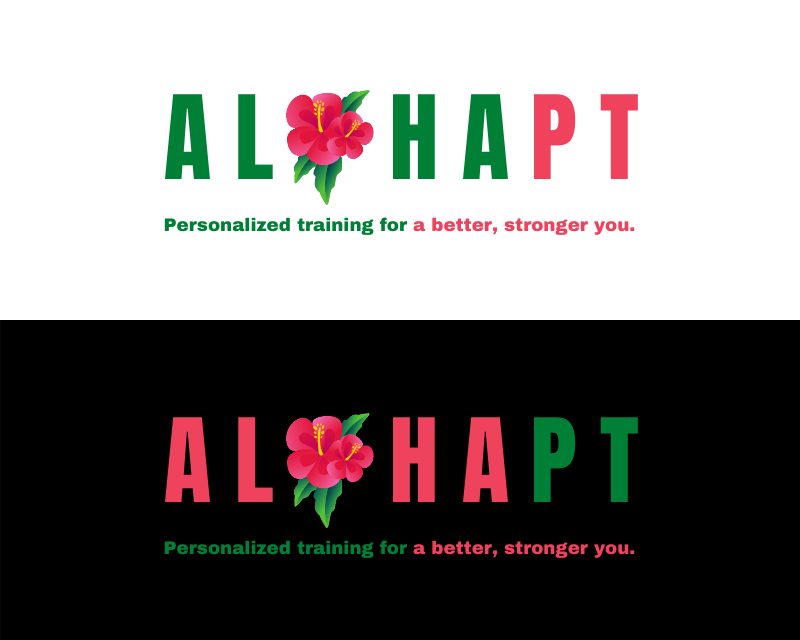 Logo Design entry 1980785 submitted by Pyramid Graphics to the Logo Design for Aloha PT run by tmandbk