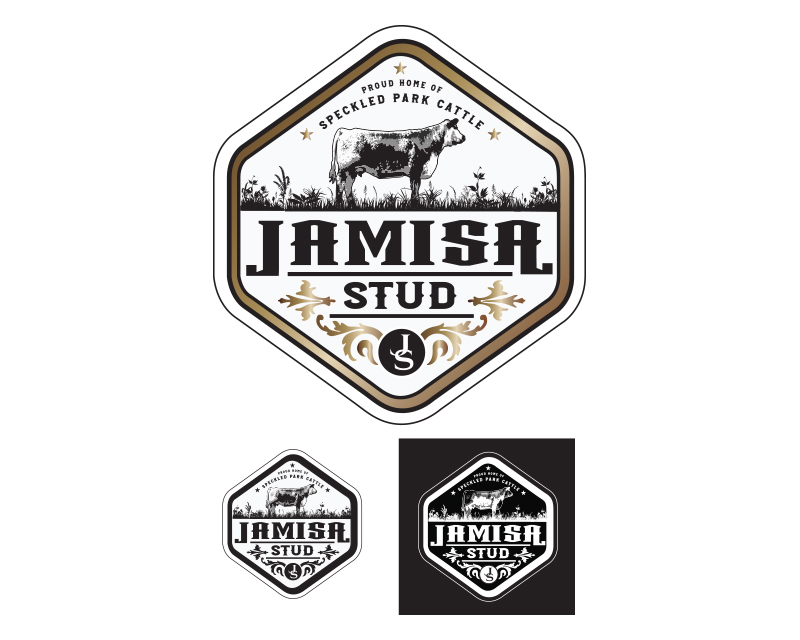 Logo Design entry 1980832 submitted by Kimbucha1 to the Logo Design for Jamisa Stud  run by HealthJunkie