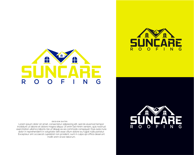 Logo Design entry 1981144 submitted by SATRI to the Logo Design for SunCare Roofing run by andrewsroofing