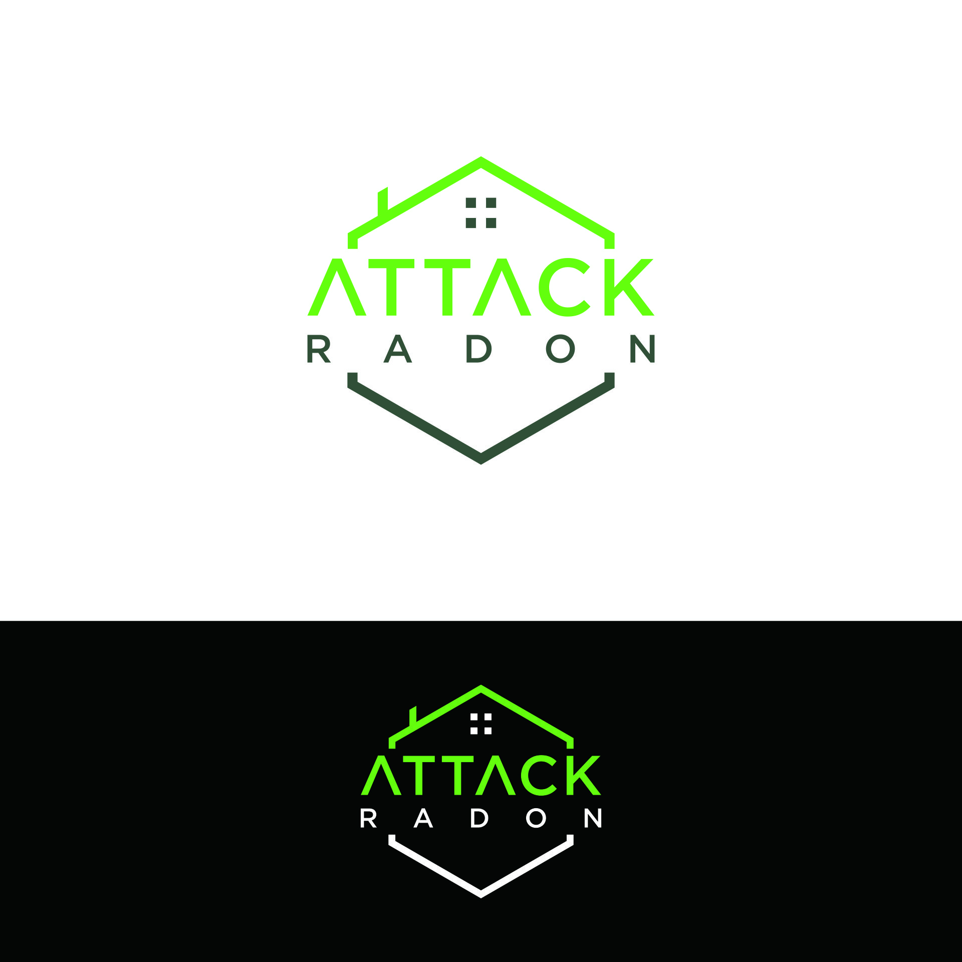 Logo Design entry 1981225 submitted by Nadira to the Logo Design for www.attackradon.com run by kotzjim