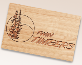 Logo Design entry 1982163 submitted by jannatan to the Logo Design for Twin Timbers run by ckalbach