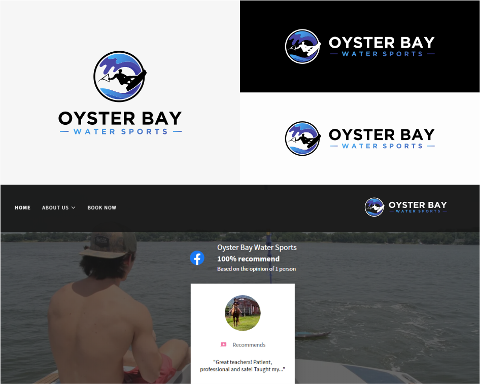 Logo Design entry 1983819 submitted by andsue to the Logo Design for Oyster Bay Water Sports run by cafzelius29