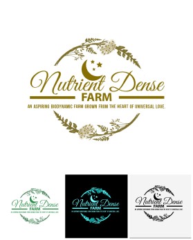 Another design by dignr08 submitted to the Logo Design for Nutrient Dense Farm by Lindsay and Stefan