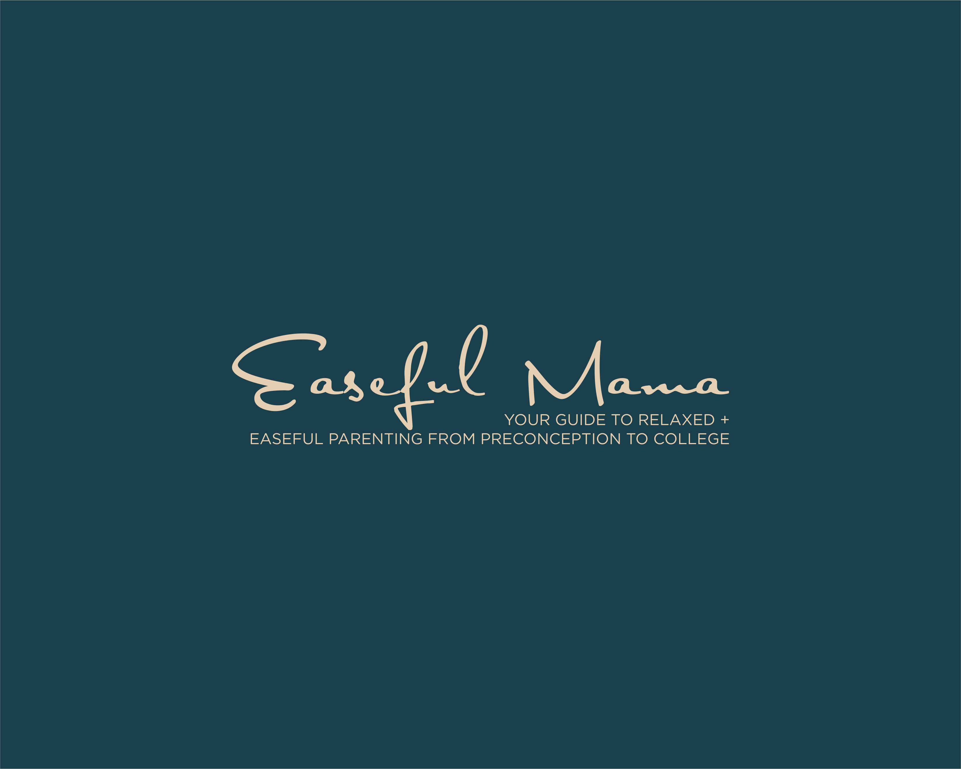 Logo Design entry 1985252 submitted by okley to the Logo Design for Easeful Mama  run by MariahLSage