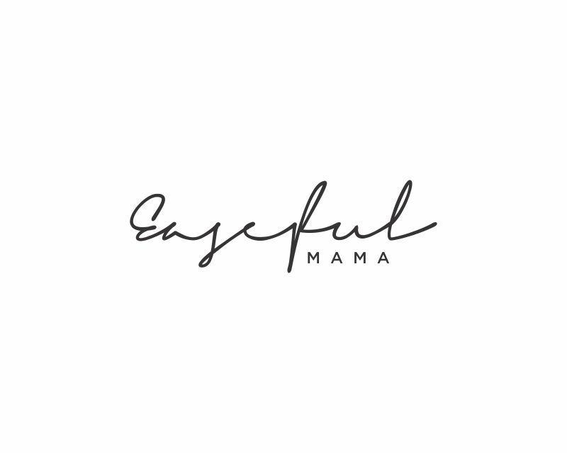Logo Design entry 1985263 submitted by okley to the Logo Design for Easeful Mama  run by MariahLSage