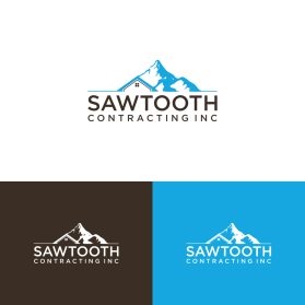 Logo Design entry 1985592 submitted by Anselino to the Logo Design for Sawtooth Contracting Inc run by jlcrowley2