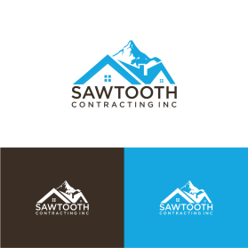 Logo Design entry 1985596 submitted by savana to the Logo Design for Sawtooth Contracting Inc run by jlcrowley2