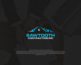 Logo Design entry 1985722 submitted by Crownn to the Logo Design for Sawtooth Contracting Inc run by jlcrowley2