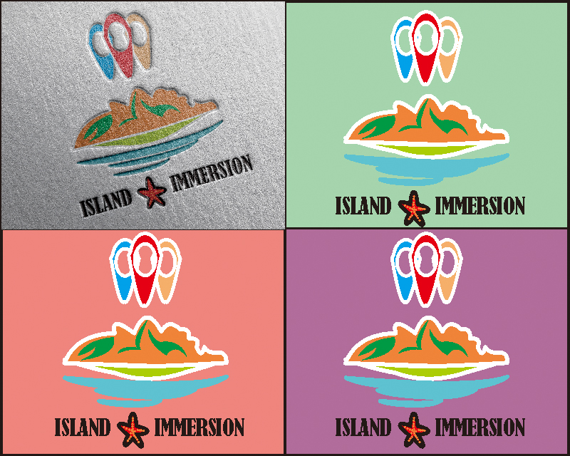 Logo Design entry 1985881 submitted by IlhamHR to the Logo Design for Island Immersion run by kathy24k