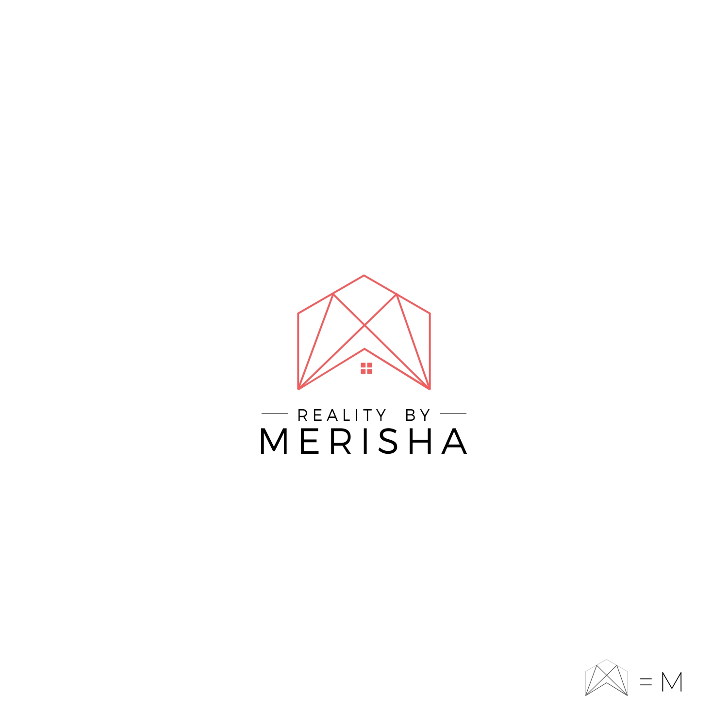 Logo Design entry 1986522 submitted by wellbeing to the Logo Design for Reality by Merisha  run by Merisha 