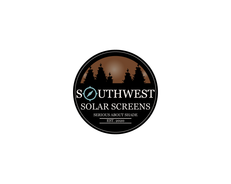 Logo Design entry 1989618 submitted by bengatsu to the Logo Design for Southwest Solar Screens run by MariahLSage