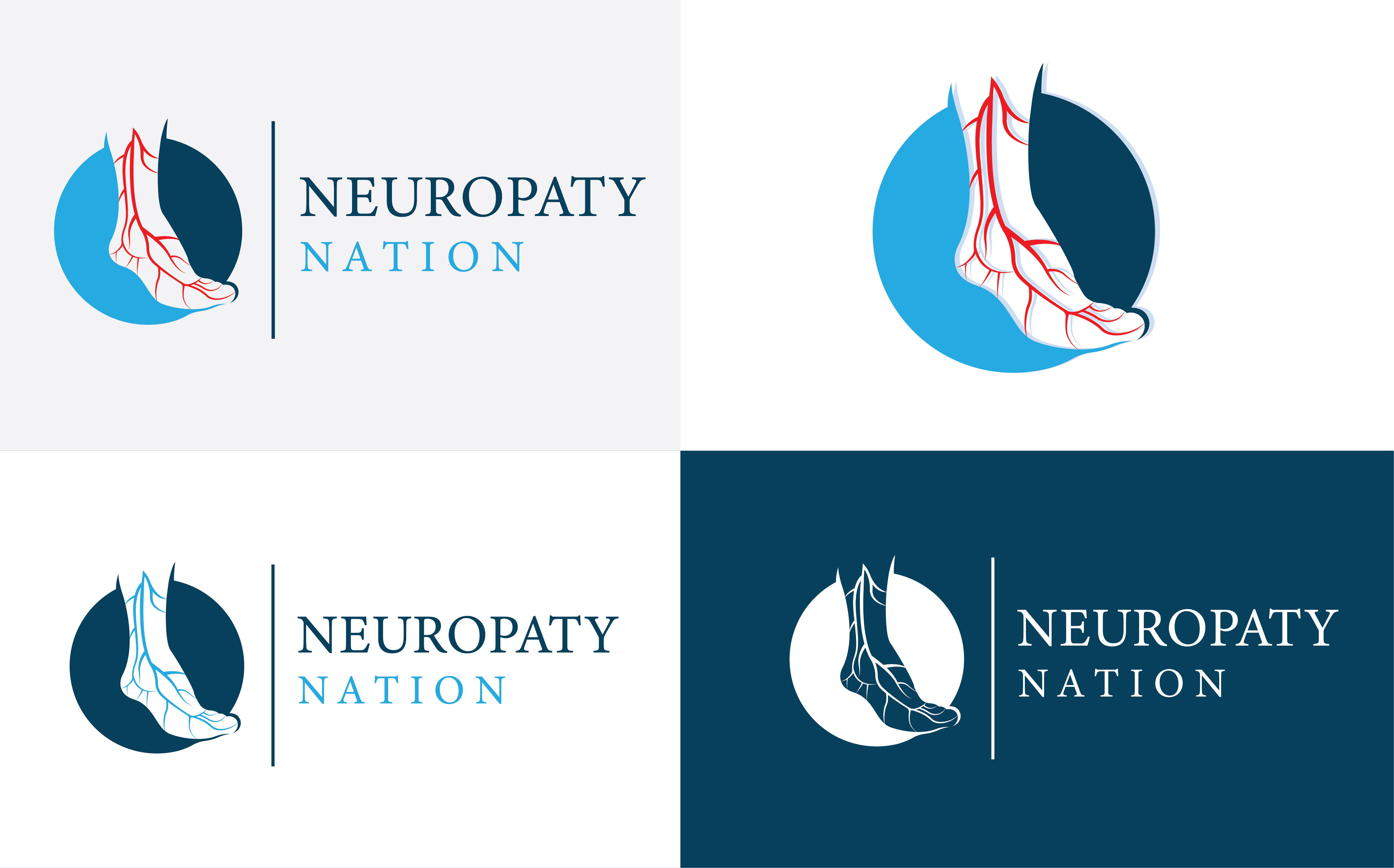 Logo Design entry 1991257 submitted by Gilang Rasyidi 13 to the Logo Design for Neuropathy Nation run by DrGibson