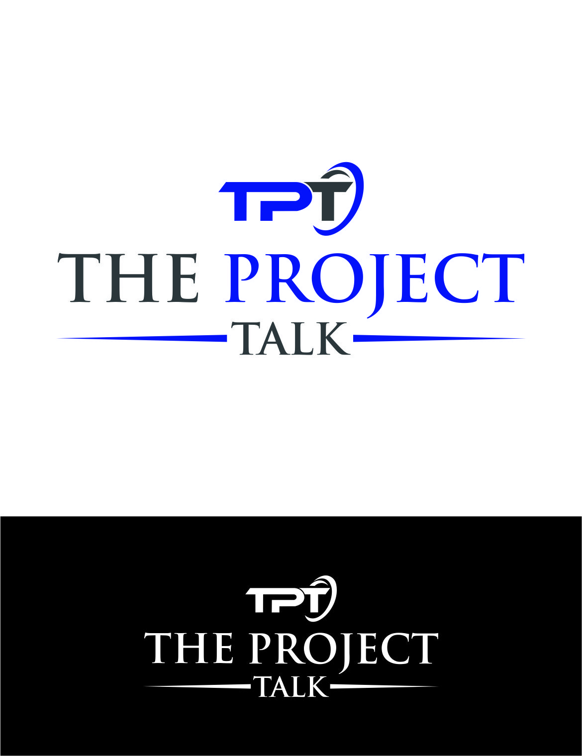 Logo Design entry 1992348 submitted by DILAN to the Logo Design for The Project Talk run by mjvallecoccia