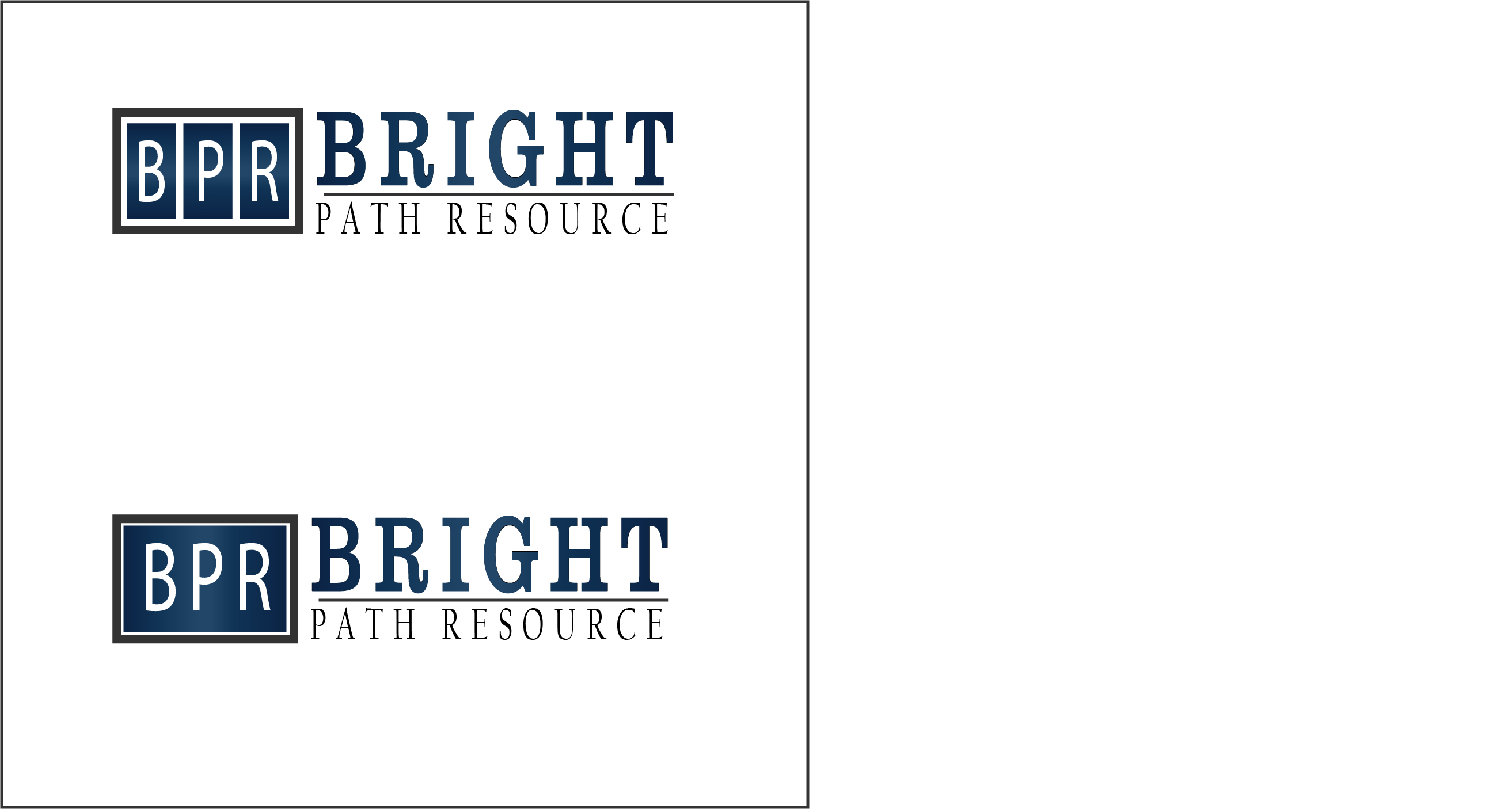 Logo Design entry 1993029 submitted by bayuholla28 to the Logo Design for Bright Path Resources run by lpaffile