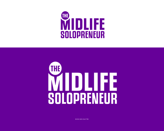Logo Design entry 1995190 submitted by SATRI to the Logo Design for The Midlife Solopreneur run by seriksen