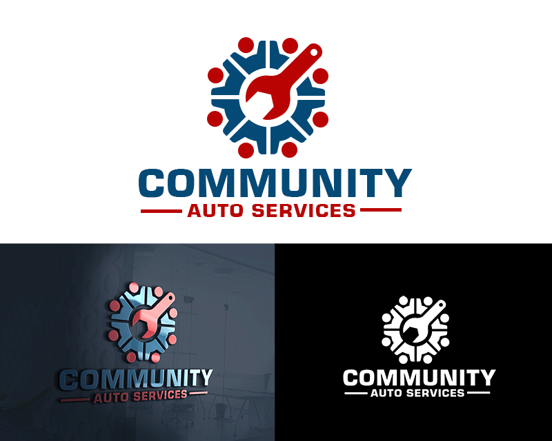 Logo Design entry 1995572 submitted by arvin to the Logo Design for Community Auto Service run by Rybred