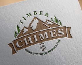 Logo Design Entry 2067313 submitted by Ethan to the contest for TIMBER CHIMES run by Timberchimes