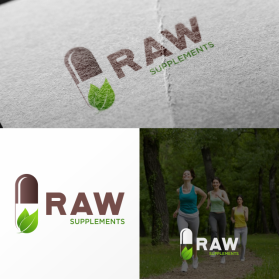 Logo Design entry 1997952 submitted by LOGOSHOP to the Logo Design for Raw Supplements run by outcastdistro