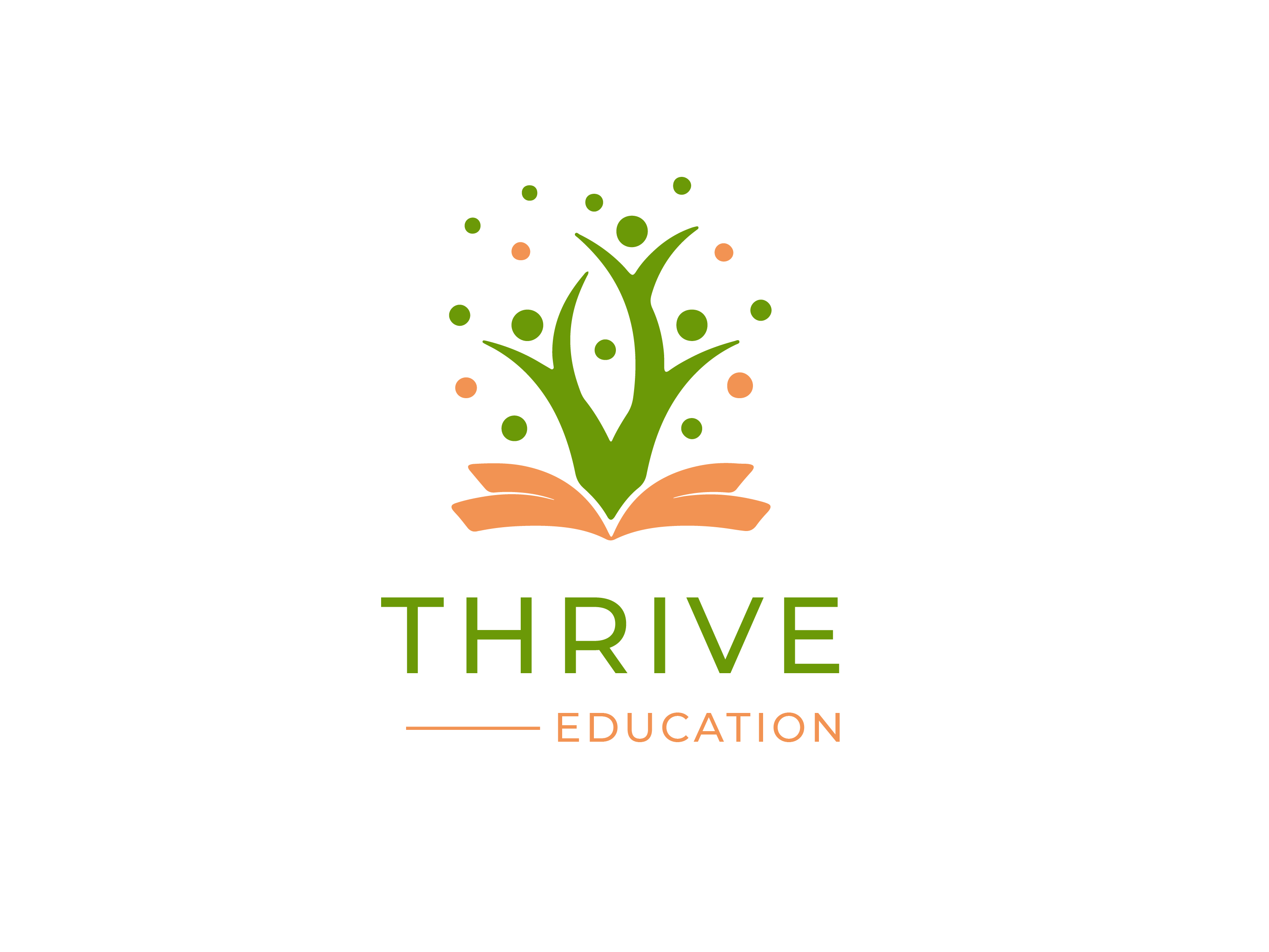 Logo Design entry 1998334 submitted by graphic designer to the Logo Design for Thrive Education run by calebcottle@gmail.com