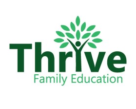 Logo Design entry 1998334 submitted by !! to the Logo Design for Thrive Education run by calebcottle@gmail.com