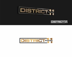 Logo Design entry 1999173 submitted by ziea to the Logo Design for District Eleven run by Mattferguson