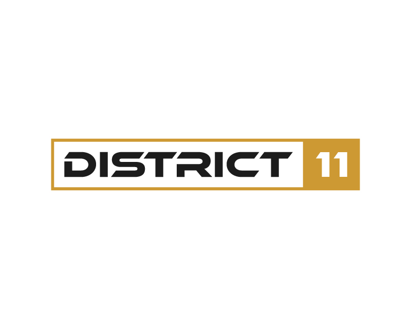 Logo Design entry 1999214 submitted by dibbofficial to the Logo Design for District Eleven run by Mattferguson