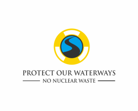 Logo Design entry 2002348 submitted by kuja76 to the Logo Design for Protect Our Waterways-No Nuclear Waste run by POW