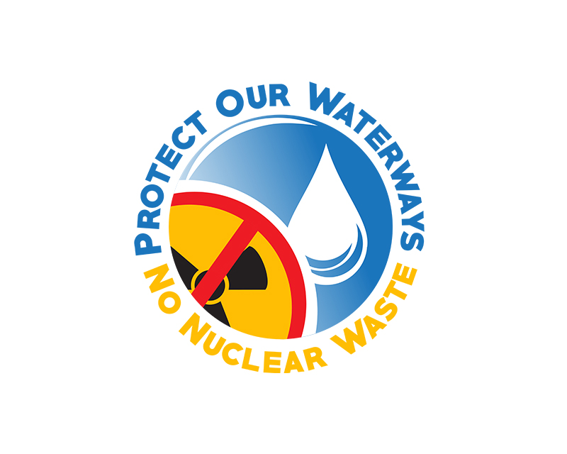 Logo Design entry 2002378 submitted by odieyuza to the Logo Design for Protect Our Waterways-No Nuclear Waste run by POW