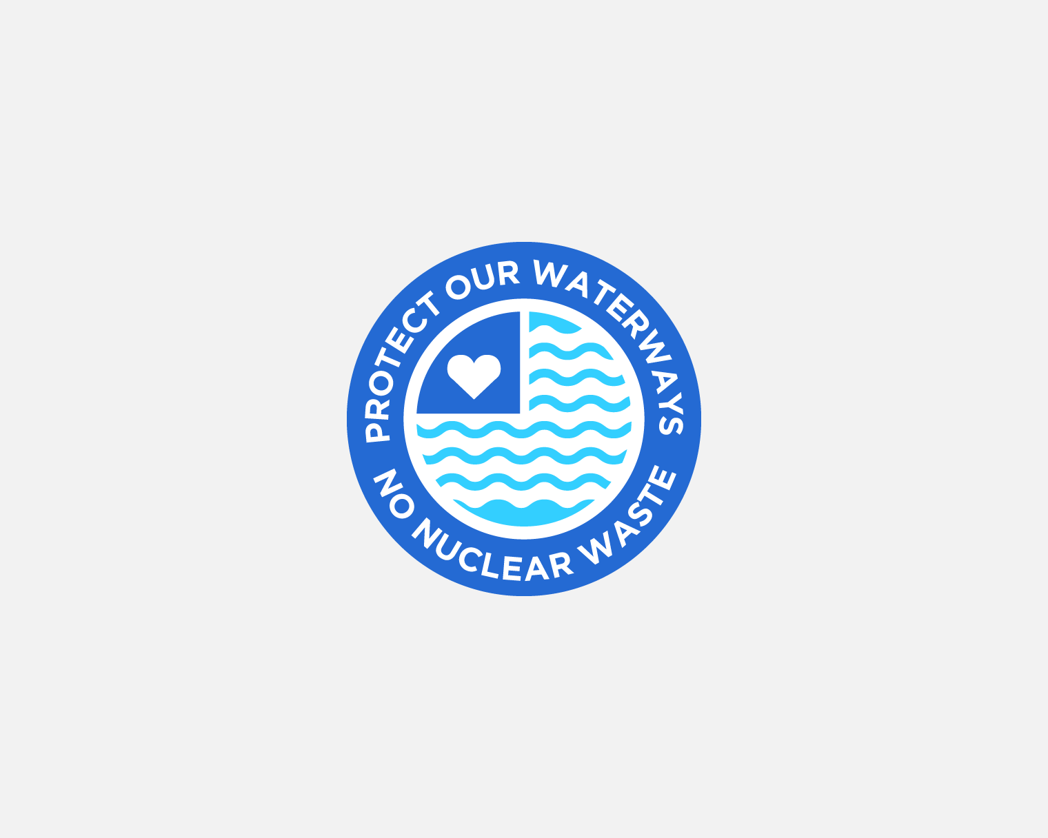 Logo Design entry 2002378 submitted by designr to the Logo Design for Protect Our Waterways-No Nuclear Waste run by POW