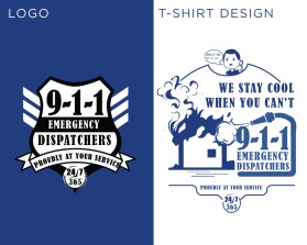 Logo Design entry 2002420 submitted by Prachiagarwal to the Logo Design for 9-1-1 EMERGENCY DISPATCHERS  run by utah911guy