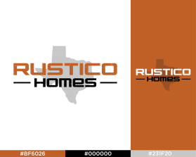 Logo Design Entry 2003813 submitted by IZT~DESIGNS to the contest for Rustico Homes run by lhenryp1