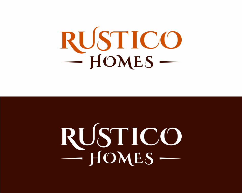 Logo Design entry 2004159 submitted by McRiver to the Logo Design for Rustico Homes run by lhenryp1