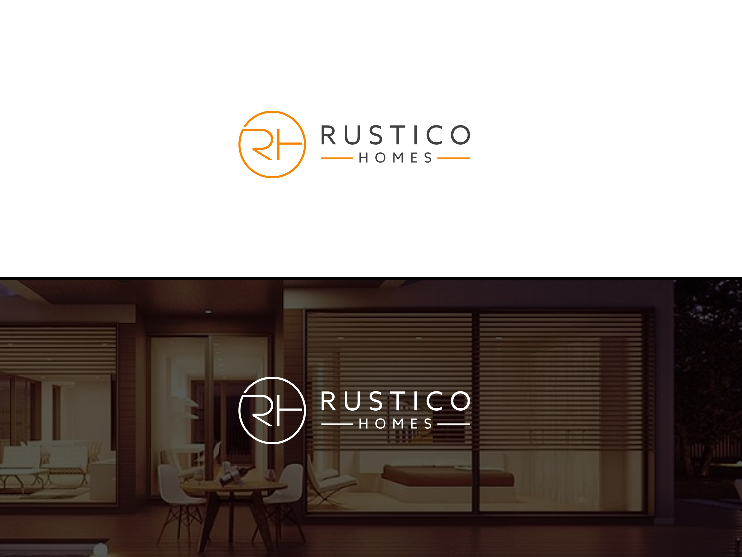 Logo Design entry 2003851 submitted by Sanadesigns to the Logo Design for Rustico Homes run by lhenryp1