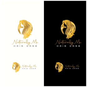 Logo Design entry 2004784 submitted by KiesJouwStijl to the Logo Design for Naturally Me hair care  run by inez.h1102@icloud.com