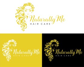 Logo Design entry 2004788 submitted by Niyiart to the Logo Design for Naturally Me hair care  run by inez.h1102@icloud.com