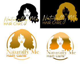 Logo Design entry 2004814 submitted by SplashBucket to the Logo Design for Naturally Me hair care  run by inez.h1102@icloud.com