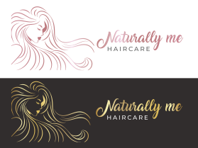 Logo Design entry 2004822 submitted by farahlouaz to the Logo Design for Naturally Me hair care  run by inez.h1102@icloud.com