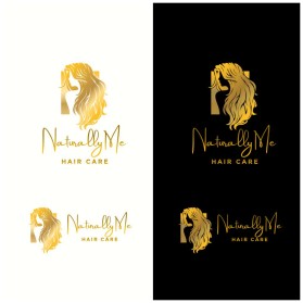 Another design by Niyiart submitted to the Logo Design for Naturally Me hair care  by inez.h1102@icloud.com