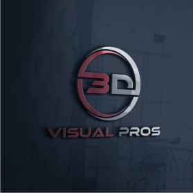 Logo Design entry 2007298 submitted by jibin bj to the Logo Design for 3D Visual Pros run by buzztower
