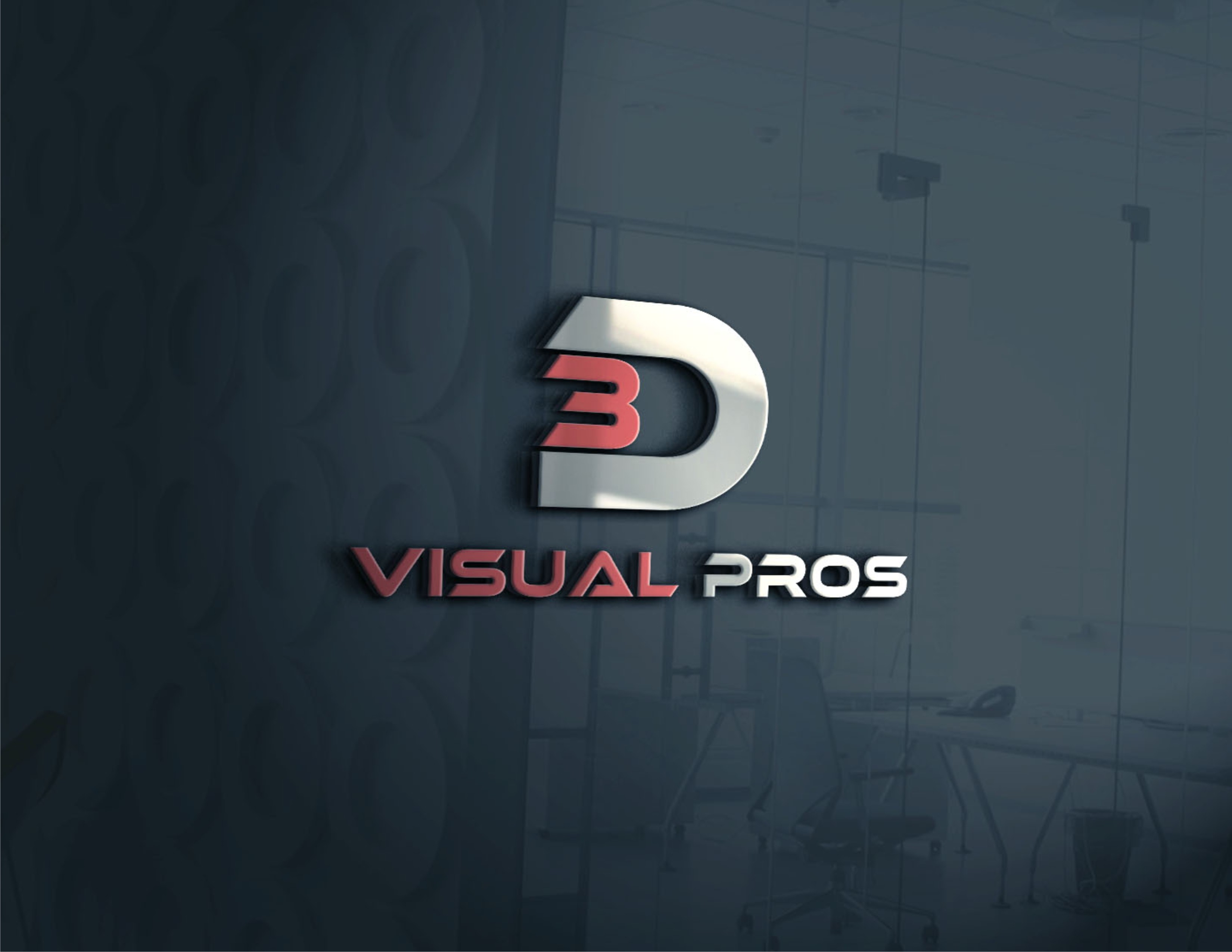 Logo Design entry 2007346 submitted by sarkun to the Logo Design for 3D Visual Pros run by buzztower