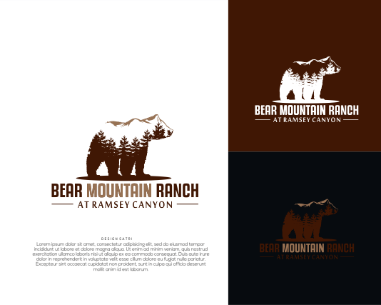 Logo Design entry 2007988 submitted by SATRI to the Logo Design for Bear Mountain Ranch run by dsbays1