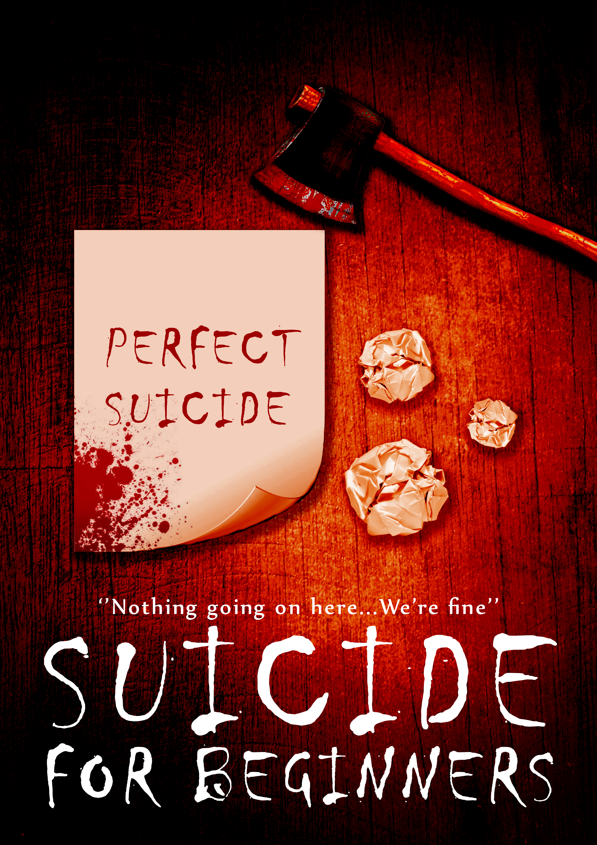 Graphic Design entry 2010287 submitted by SplashBucket to the Graphic Design for Suicide for Beginners run by TDP