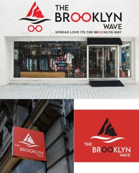 Logo Design entry 2011263 submitted by Abib.P to the Logo Design for The Brooklyn Wave  run by brivera78