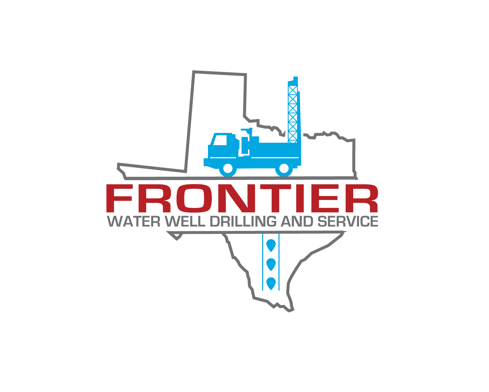 Logo Design entry 2013265 submitted by artlook to the Logo Design for Frontier Water Well Drilling and Service run by loubekah