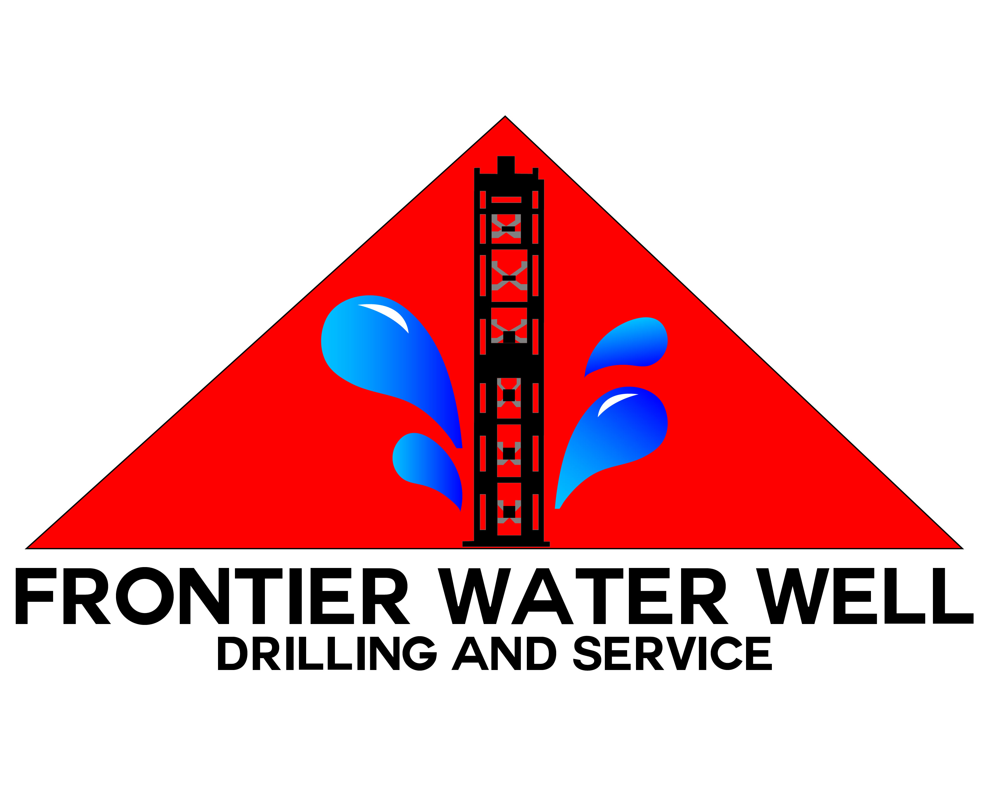 Logo Design entry 2013265 submitted by hillaryscott to the Logo Design for Frontier Water Well Drilling and Service run by loubekah