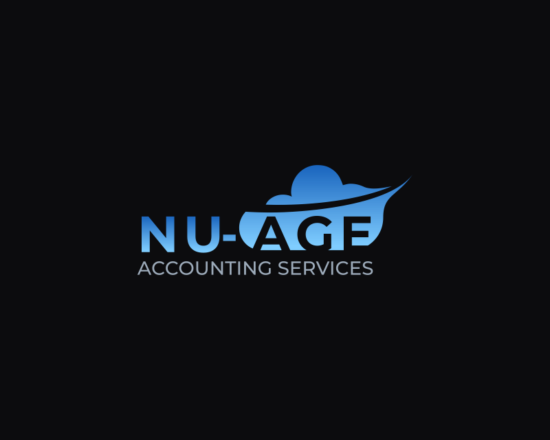 Logo Design entry 2015765 submitted by jump.ant to the Logo Design for Nu-Age Accounting Services run by nuageaccounting