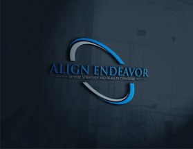 Logo Design entry 2015793 submitted by Logo Allergic to the Logo Design for AlignEndeavor run by MaxCool33